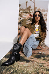 DANI FRINGE DENIM JACKET