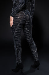 DIAMOND MESH LEGGING