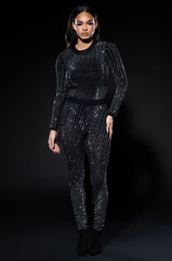 DIAMOND MESH LEGGING