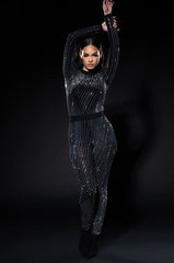 DIAMOND MESH LEGGING