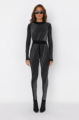 DIAMOND MESH LEGGING