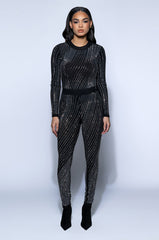 DIAMOND MESH LEGGING