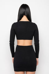 DOING MY THANG RHINESTONE LACE UP FRONT MINI DRESS
