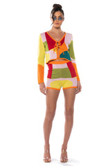 DONNA KNIT BOOTY SHORT