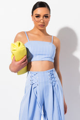 DONT CROSS ME CROP TOP