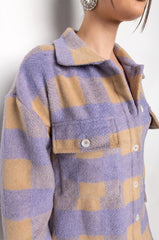 DOWN FOR YOU OVERSIZED FLANNEL
