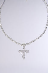 DRIPPY CROSS CHAIN