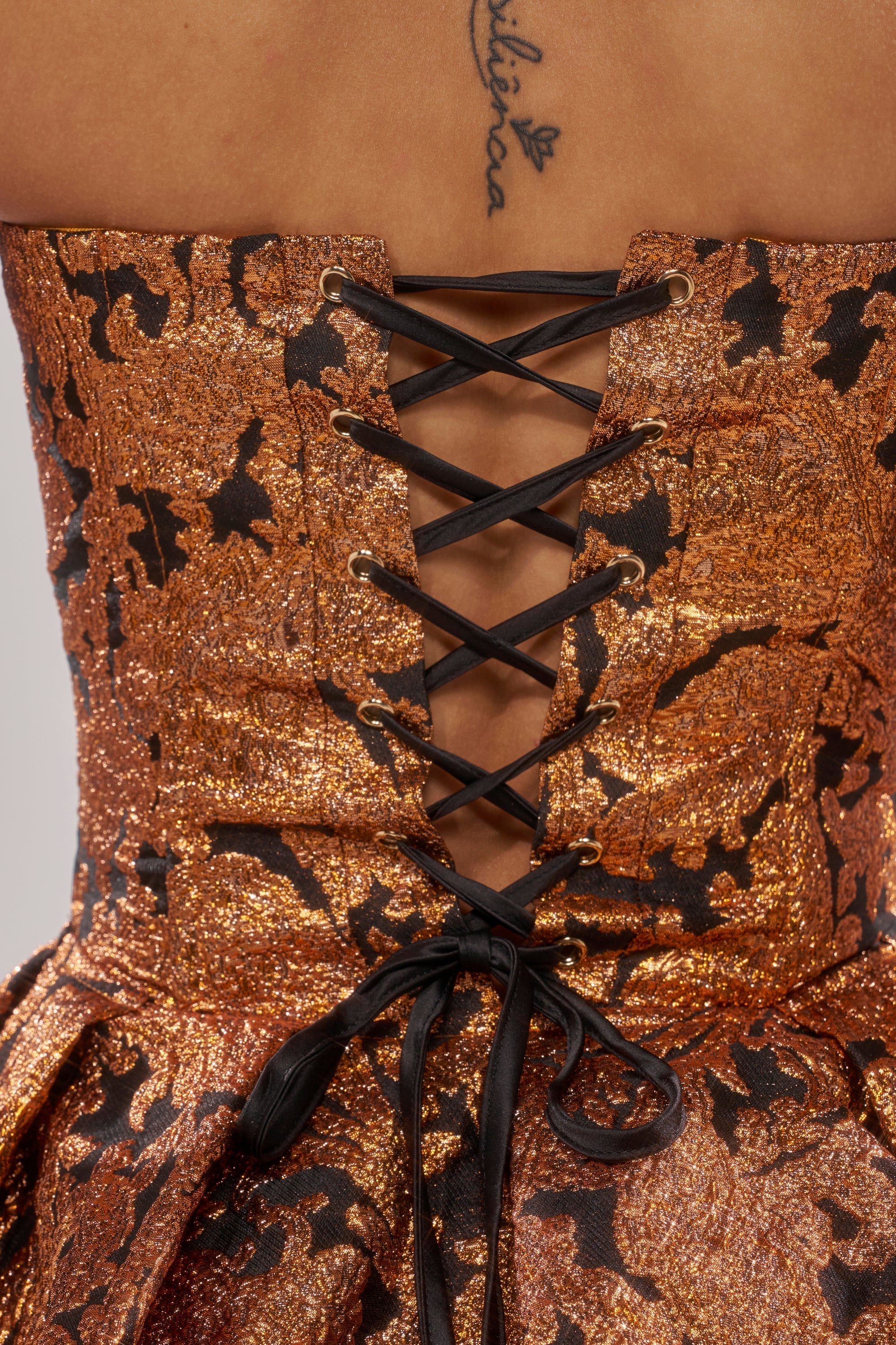 AWAY FROM ME BROCADE CORSET