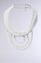ANNE LAYERED PEARL NECKLACE