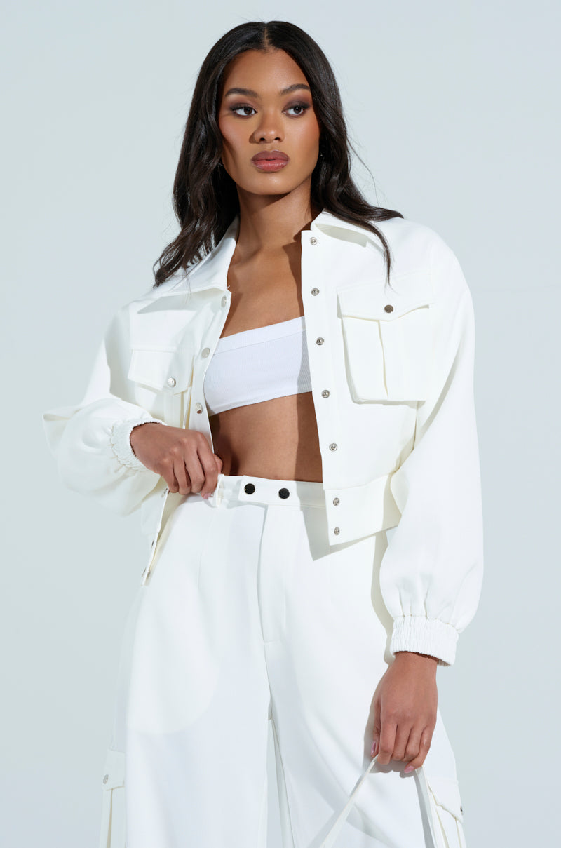 BUTTERCUP CARGO BOMBER IN WHITE