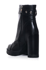 AZALEA WANG GLASGOW BOOTIE IN BLACK