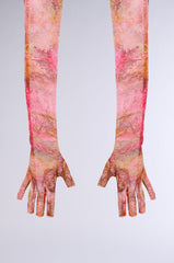 CRAZY LOVE FINGERLESS MESH GLOVES